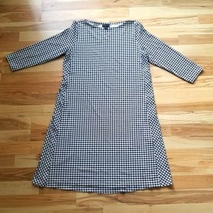 $10 J Jill Black & White Dress Wearever Collection